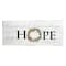 Stupell Industries Joy, Hope & Peace Christmas Wreath Wall Art